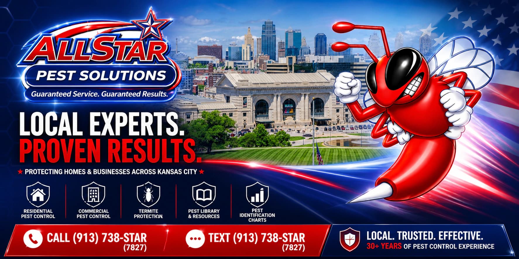 All Star Pest Solutions local Kansas City pest control experts with proven results